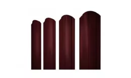 Штакетник Grand Line Круглый фигурный 0,45 PE Double RAL 3005 Красное вино. Цена: 138 руб. Артикул: Crug_109