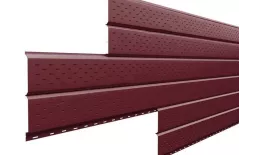 Софит металл перфорированный Металл Профиль Lбрус VikingMP E 0,5 мм RAL 3005 красное вино. Цена: 1.220 руб. Артикул: L_m_08_129