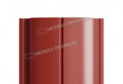 Штакетник Металл Профиль ELLIPSE-Т (Прямой) Полиэстер 0,45 мм RAL 3009 Оксидно-красный – Купить оптом и в розницу