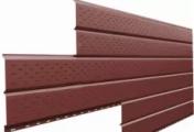 Софит металл перфорированный Металл Профиль Lбрус PE 0,45 мм RAL 3009 оксидно-красный – Купить оптом и в розницу