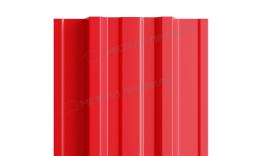 Штакетник Металл Профиль TRAPEZE-Т (Прямой) РЕ 0,45 мм RAL 3020 Насыщенный красный. Цена: 103 руб. Артикул: MP_Sht_398