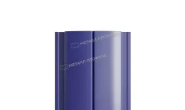 Штакетник Металл Профиль ELLIPSE-Т (Прямой) Полиэстер 0,45 мм RAL 5002 ультрамариновый-синий. Цена: 138 руб. Артикул: MP_Sht_243