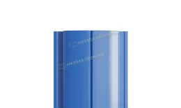 Штакетник Металл Профиль ELLIPSE-Т (Прямой) Полиэстер 0,45 мм RAL 5005 Сигнальный синий. Цена: 138 руб. Артикул: MP_Sht_244