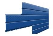 Софит металл перфорированный Металл Профиль Lбрус NormanMP 0,5 мм RAL 5005 сигнальный синий – Купить оптом и в розницу