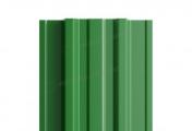 Штакетник Металл Профиль TRAPEZE-Т (Прямой) РЕ 0,45 мм RAL 6002 Лиственно-зеленый – Купить оптом и в розницу