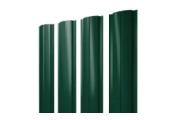 Штакетник Grand Line Slim Полукруглый 0,45 Drap RAL 6005 Зеленый мох – Купить оптом и в розницу