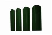 Штакетник Grand Line Круглый фигурный 0,45 PE Double RAL 6005 Зеленый мох (1,8м) – Купить оптом и в розницу