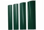 Штакетник Grand Line Slim Полукруглый 0,5 Velur RAL 6005 Зеленый мох – Купить оптом и в розницу