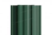 Штакетник Металл Профиль TRAPEZE-Т (Прямой) РЕ 0,4 мм RAL 6005 Зеленый мох – Купить оптом и в розницу