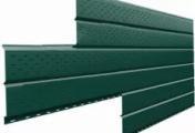 Софит металл перфорированный Металл Профиль Lбрус PURMAN 0,5 мм RAL 6005 зеленый мох – Купить оптом и в розницу