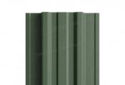 Штакетник Металл Профиль TRAPEZE-Т (Прямой) VikingMP 0,5 мм RAL 6007 Бутылочно-зеленый – Купить оптом и в розницу