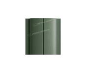 Штакетник Металл Профиль ELLIPSE-Т (Прямой) VikingMP 0,45 мм RAL 6007 Бутылочно-зеленый – Купить оптом и в розницу