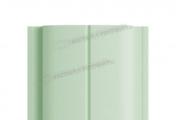 Штакетник Металл Профиль ELLIPSE-Т (Прямой) NormanMP 0,5 мм RAL 6019 бело-зеленый – Купить оптом и в розницу