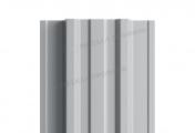 Штакетник Металл Профиль TRAPEZE-Т (Прямой) РЕ 0,4 мм RAL 7004 Сигнальный серый – Купить оптом и в розницу
