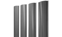 Штакетник Grand Line Slim Полукруглый 0,45 PE RAL 7005 Мышино-серый. Цена: 96 руб. Артикул: Slim_Crug_121