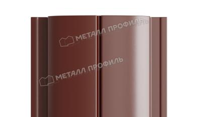 Штакетник Металл Профиль ELLIPSE-Т (Прямой) PURETAN 0,5 мм RAL 8017 Шоколад. Цена: 171 руб. Артикул: MP_Sht_282