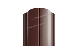 Штакетник Металл Профиль ELLIPSE-O (Закругленный) РЕ 0,45 мм RAL 8017 Шоколад. Цена: 138 руб. Артикул: MP_Sht_177