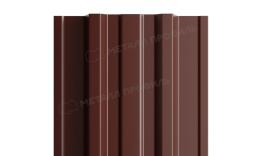 Штакетник Металл Профиль TRAPEZE-Т (Прямой) РЕ 0,45 мм RAL 8017 Шоколад. Цена: 103 руб. Артикул: MP_Sht_407