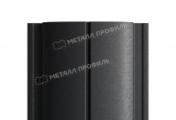 Штакетник Металл Профиль ELLIPSE-Т (Прямой) PURMAN 0,5 мм RAL 9005 Черный – Купить оптом и в розницу