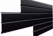 Софит металл перфорированный Металл Профиль Lбрус PURMAN 0,5 мм RAL 9005 черный – Купить оптом и в розницу