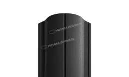Штакетник Металл Профиль ELLIPSE-O (Закругленный) VikingMP 0,45 мм RAL 9005 Черный. Цена: 146 руб. Артикул: MP_Sht_189