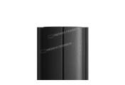 Штакетник Металл Профиль ELLIPSE-Т (Прямой) PURMAN 0,5 мм RAL 9005 Черный – Купить оптом и в розницу