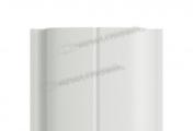 Штакетник Металл Профиль ELLIPSE-Т (Прямой) Полиэстер 0,45 мм RAL 9010 Белый – Купить оптом и в розницу