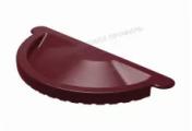 Заглушка желоба МЕТАЛЛ ПРОФИЛЬ Foramina PUR D125 Ral 3005 – Купить оптом и в розницу