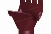 Воронка выпускная МЕТАЛЛ ПРОФИЛЬ Foramina PUR D125/100 Ral 3005 – Купить оптом и в розницу