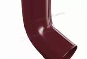 Колено сливное МЕТАЛЛ ПРОФИЛЬ Foramina PUR D100 Ral 3005 – Купить оптом и в розницу