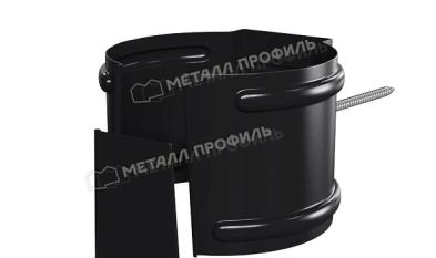 Держатель трубы МЕТАЛЛ ПРОФИЛЬ PURMAN BLACK EDITION D100 (на кирпич) Ral 9005. Цена: 369 руб. Артикул: 29814