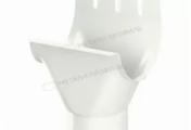 Воронка выпускная МЕТАЛЛ ПРОФИЛЬ Foramina PUR D125/100 Ral 9010 – Купить оптом и в розницу