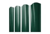 Штакетник Полукруглый Slim фигурный 0,5 PurLite Matt RAL 6005 зеленый мох – Купить оптом и в розницу