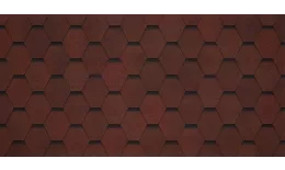 Гибкая черепица Tegola GARDA Rosso 409 (красный). Цена: 857 руб. Артикул: Tegola_New_016