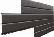 Софит металл перфорированный Металл Профиль Lбрус NormanMP 0,5 мм RR 32 темно-коричневый – Купить оптом и в розницу