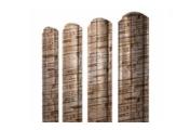 Штакетник Grand Line Slim Полукруглый фигурный 0,45 Print Elite Sand Stone Камень песчаник – Купить оптом и в розницу