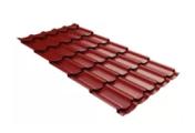 Металлочерепица Grand Line Kvinta Plus 0,5 Satin RAL 3011 красно-коричневый – Купить оптом и в розницу