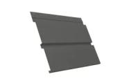 Софит металл с перфорацией Grand Line Квадро брус GreenCoat Pural Matt BT 0,5 мм RR 32 Темно-коричневый – Купить оптом и в розницу