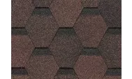 Гибкая черепица Docke PIE EURASIA Шестигранник Коричневый. Цена: 319 руб. Артикул: Docke_E5
