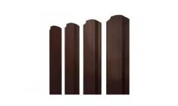 Штакетник Grand Line Прямоугольный фигурный 0,4 PE Double RAL 8017 Шоколад. Цена: 126 руб. Артикул: Prymoyg_fig_ GL41