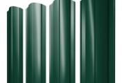 Штакетник Круглый фигурный 0,4 PE RAL 6005 зеленый мох – Купить оптом и в розницу