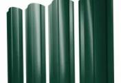 Штакетник Круглый фигурный 0,45 Drap TX RAL 6005 зеленый мох – Купить оптом и в розницу