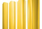 Штакетник Круглый фигурный 0,45 PE RAL 1018 цинково-желтый – Купить оптом и в розницу