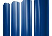 Штакетник Круглый фигурный 0,45 PE RAL 5002 ультрамариново-синий – Купить оптом и в розницу