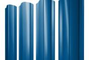 Штакетник Круглый фигурный 0,45 PE RAL 5005 сигнальный синий – Купить оптом и в розницу