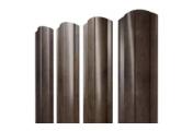 Штакетник Круглый фигурный 0,45 Print Elite Antique Wood TwinColor – Купить оптом и в розницу