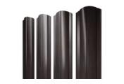 Штакетник Круглый фигурный 0,45 Print Elite Coffee Wood TwinColor – Купить оптом и в розницу