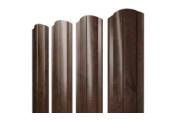 Штакетник Круглый фигурный 0,45 Print Premium Antique Wood TwinColor – Купить оптом и в розницу