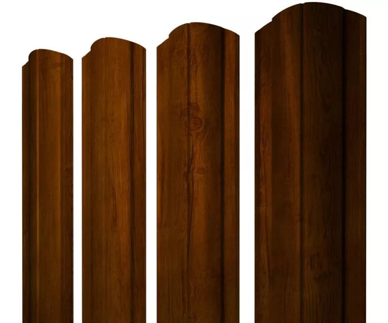 Штакетник Круглый фигурный 0,45 Print Premium Golden Wood Intense FTC купить в санкт-петербурге