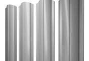 Штакетник Круглый фигурный 0,5 Satin RAL 7004 сигнальный серый – Купить оптом и в розницу